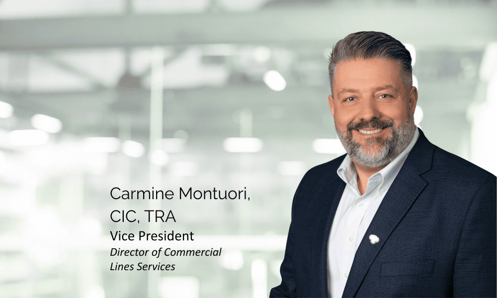 Carmine Montuori, Vice President Director of Commercial Lines at V.F. McNeil Insurance, leading commercial insurance services in Connecticut.
