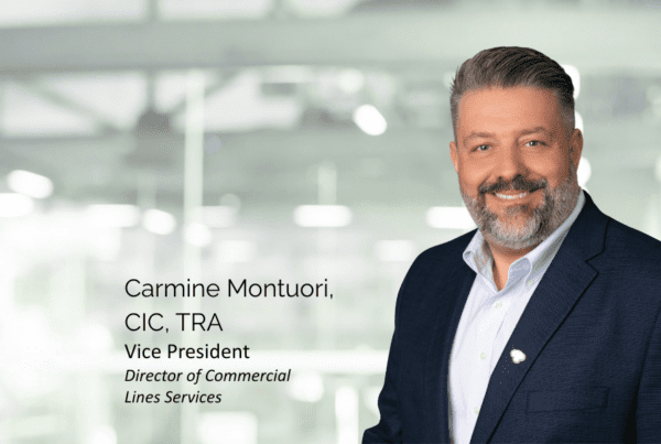 Carmine Montuori, Vice President Director of Commercial Lines at V.F. McNeil Insurance, leading commercial insurance services in Connecticut.